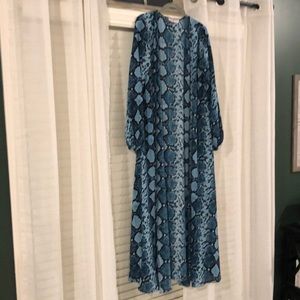 Buddy Love Snake Print Kimono